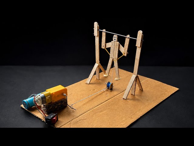 How to make a Mini 💪Gym Machine🏋️‍♂️ Using Pepsi stick use 😱🔥 | DIY Amazing Toy Build🏋️‍♀️