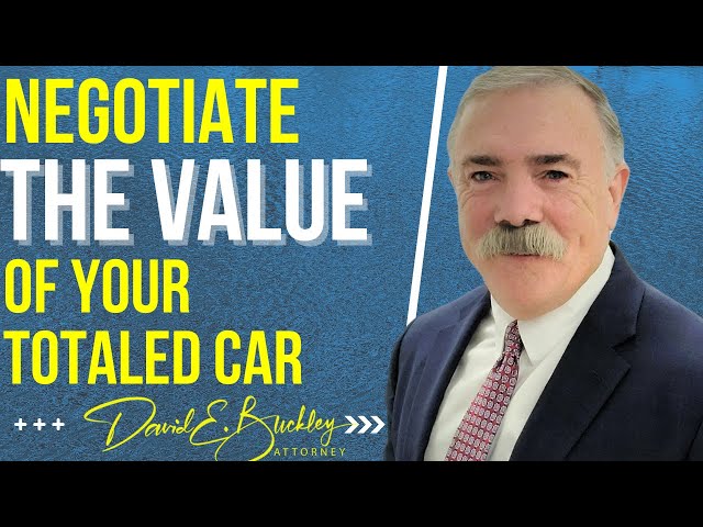 Can I Negotiate the Value of My Totaled Car with the Adjuster?