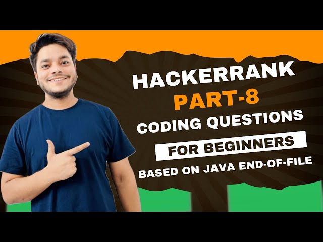 Java End of File Hackerrank Solution | Hackerrank Java Question and Answer | Problem Solving |