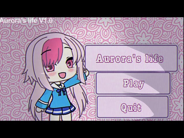 Aurora's Life (Gameplay Archive) - Level 1: A Normal School Day [Restored Footage]