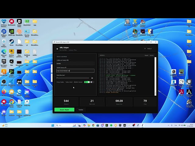 Bedava Discord URL Sniper Kurulumu ve Kullanımı (2026 Güncel)