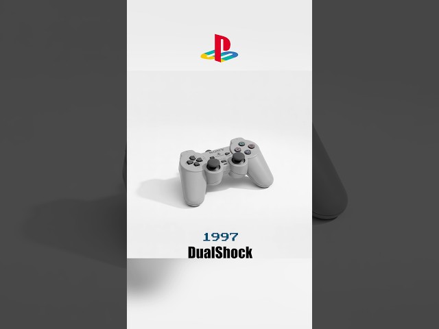 Evolution of PlayStation Controller #playstation #playstation5 #playstation2