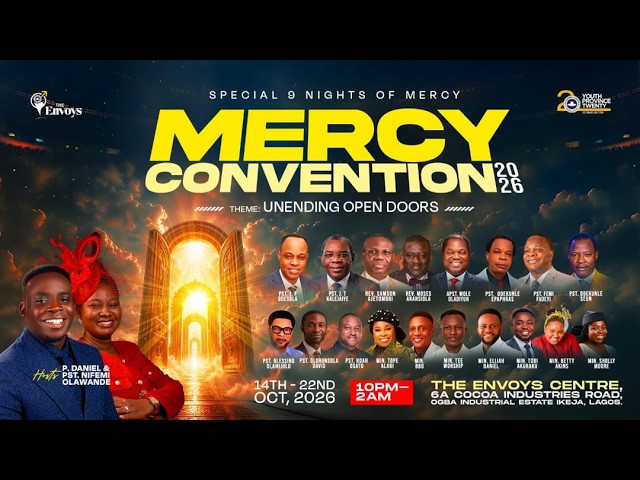 NIGHT OF MERCY CONVENTION || UNENDING OPEN DOORS || GRAND FINALE || P.DANIEL OLAWANDE