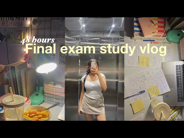 📑 FINAL EXAMS STUDY VLOG (productive study sessions, presentation, uni vlog, life in Delhi)