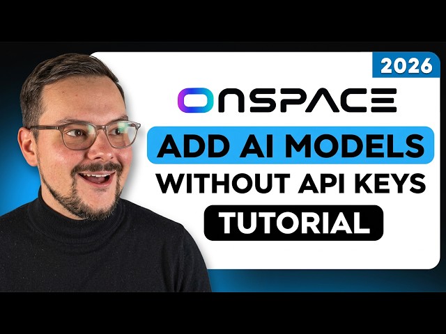 Add an AI Model to Your App Without an API Key - OnSpace AI Tutorial (2026)
