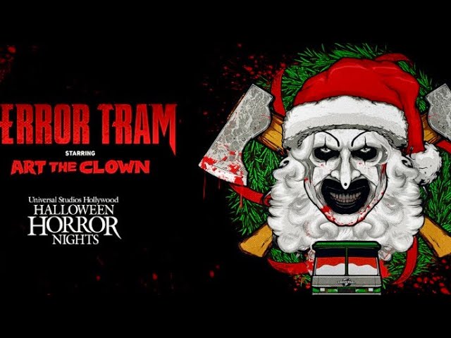 360 Video pt1 Art’s Terror Tram RIP Tour Universal Studios Hollywood HHN 2026