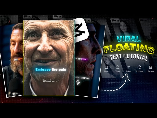 CapCut Text Tutorial Like AE | CapCut Floating Text