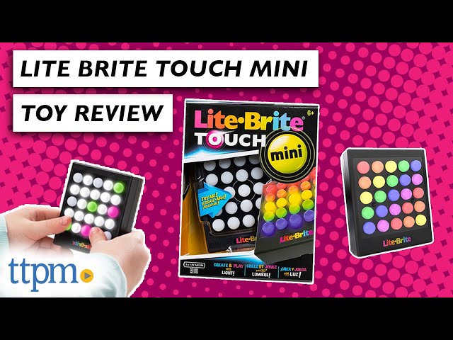 Take Lite-Brite Fun On the Go With Touch Mini!