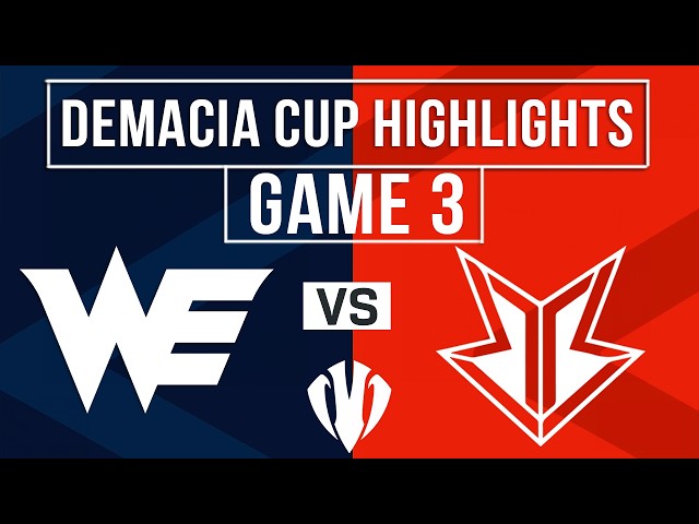 WE vs BRO Highlights Partida 3 | Demacia Cup Global Invitational 2026 | Team WE vs HANJIN BRION