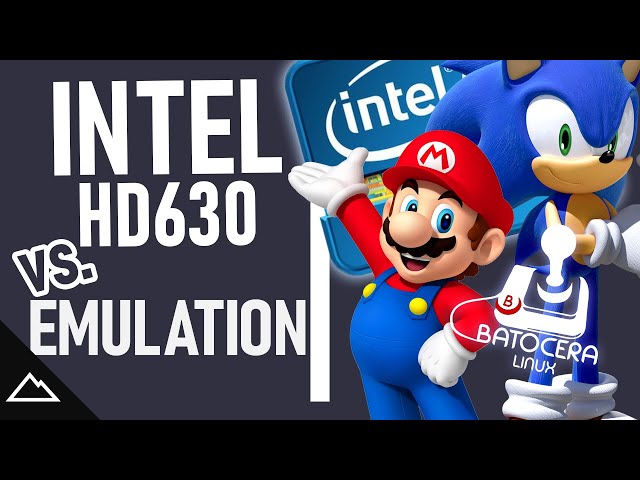 Intel HD Graphics 630 vs Emulation | Can It Game?