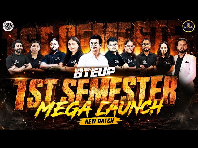 🔥 UP Polytechnic 1st Semester New Batch Launching 2026-27 | BTEUP All Branches | ASTECHNIC