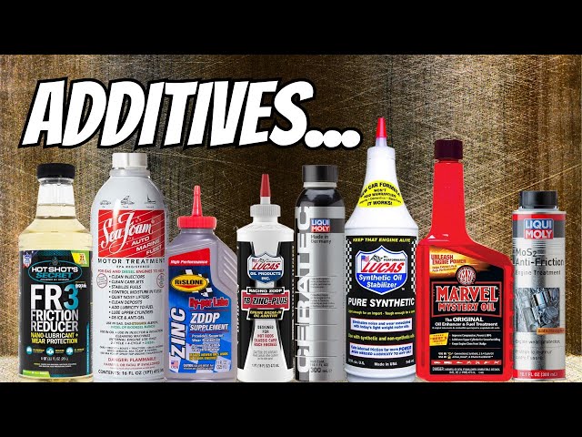 Motor Oil & Fuel Additives: Just a WASTE of MONEY?