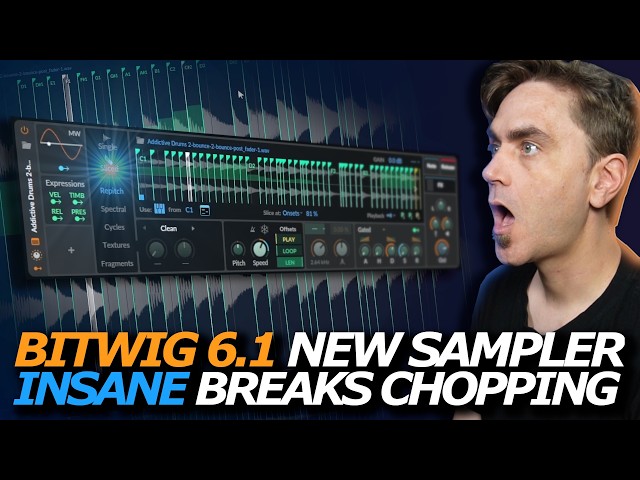 Bitwig 6.1 NEW Sampler Is INSANELY Powerful!