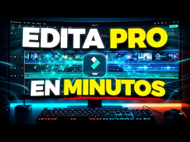 🎥 CÓMO EDITAR RÁPIDO EN 2026: Guía Completa de Filmora 15 con IA ✅ |  el MEJOR EDITOR para PC 🎬🔥
