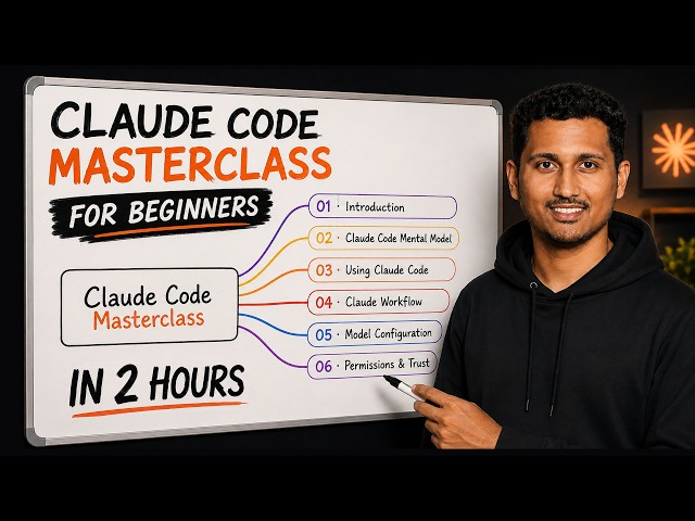 Claude Code Masterclass: 2 hours from install to deployed and secured