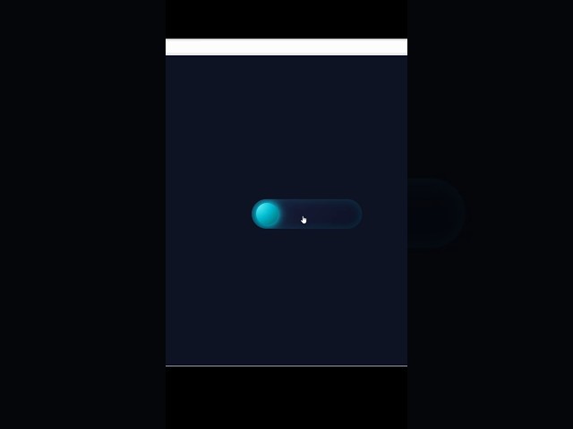 Animated toggle button from scratch #html #css #javascript