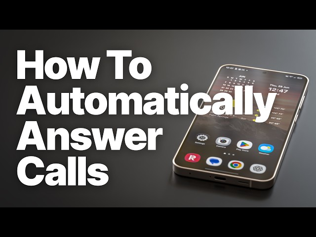 How To Auto Answer Incoming Calls on Android (Step-by-Step Guide)