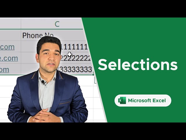 How to Select in Microsoft Excel – Cells, Ranges, Rows & More