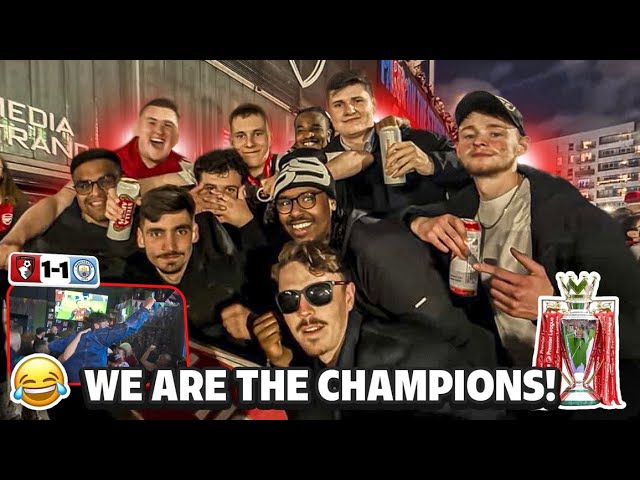 THE MOMENT ARSENAL WON THE PREMIER LEAGUE🏆🔴| ARSENAL WIN THE 2025/2026 PREMIER LEAGUE 🏆🔴