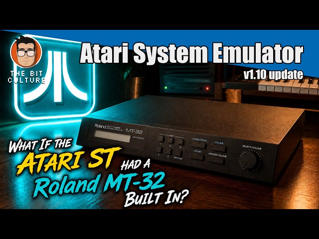 What If the Atari ST Had a Roland MT 32 Built In? | ASE v1.10