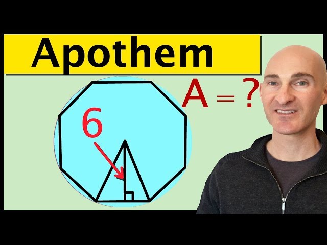 Find Area of Regular Polygon Given Apothem