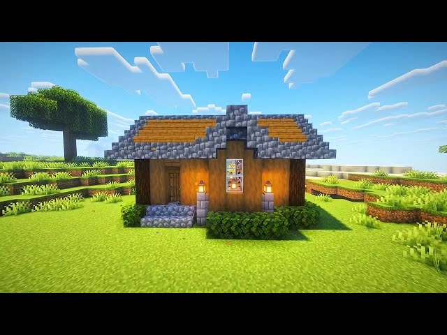 The PERFECT Starter House in Minecraft Tutorial