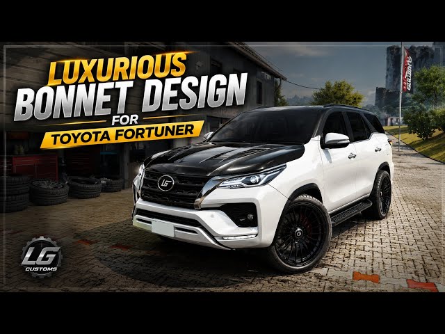 Luxurious Bonnet Design // Toyota fortuner // Cpm 1 // Car parking multiplayer// SlayerLG 