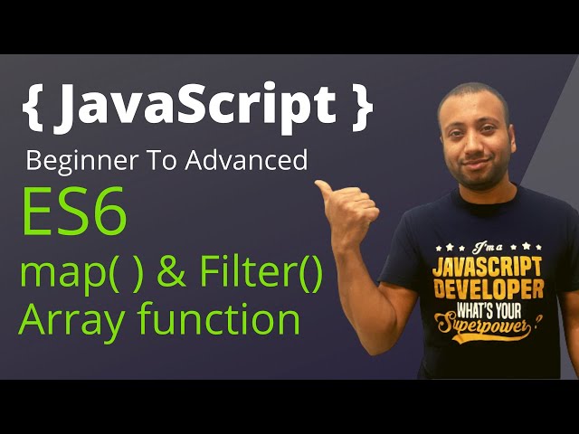 javascript bangla tutorial 71 : map and filter array function