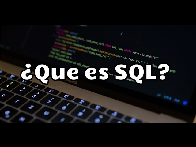 ¿Que es SQL?