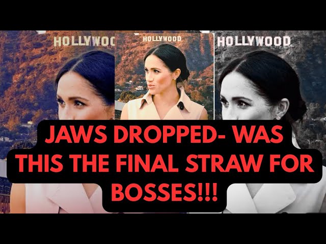 JAWS DROPPED WHEN BOSSES SAW WHAT MARKLE DID ..#royal #princeharry #meghan