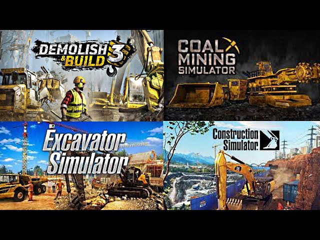 Upcoming Games 🚧 Construction Mining Driving Simulator Games 🚧