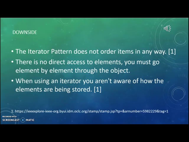 Iterator Pattern