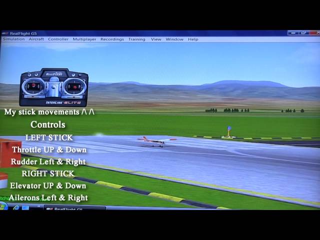 learn to fly rc 4 channel planes basic flight info how to fly radio control airplane