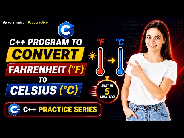 C++ Program to Convert Fahrenheit Temperature to Celsius?