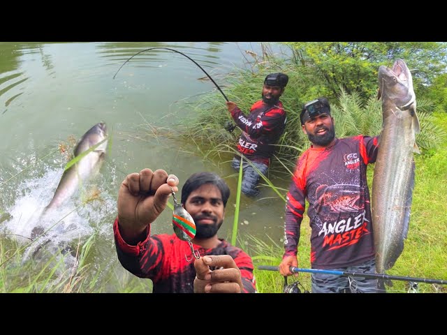 Fishing Video 🎣 | Epic Big Wallago Fish Hunting | Spoon Fishing | Pathan Fish | Fishing Tips