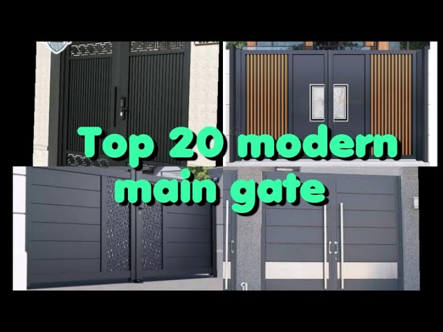 Top 20 modern main gate || latest main gate design || #gate #design #2024