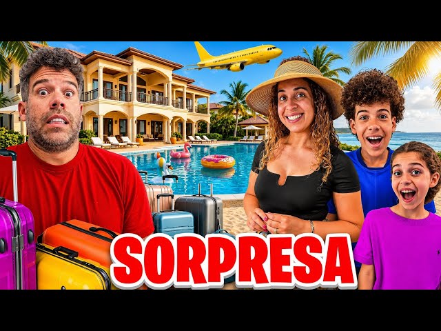 PAPÁ nos SORPRENDE con un VIAJE a REPÚBLICA DOMINICANA!