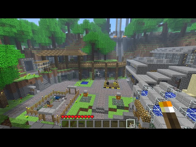 3 years in the 1.7.3b of Minecraft! World tour (1200+ hours)