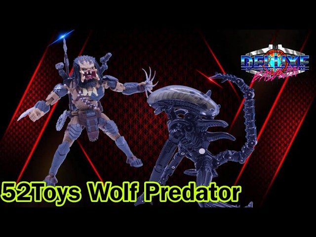 Tge best 52Toys ever??? Alien vs Predator Wolf Predator 2.0 Review! AVP Reqium