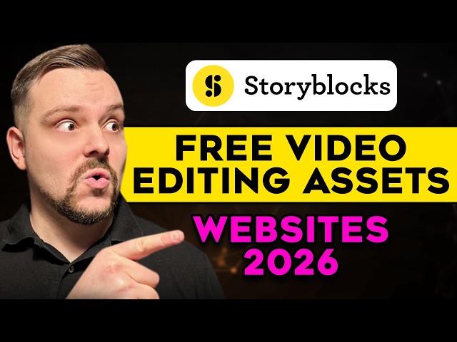 5 Best Websites For Free Video Editing Assets 2026