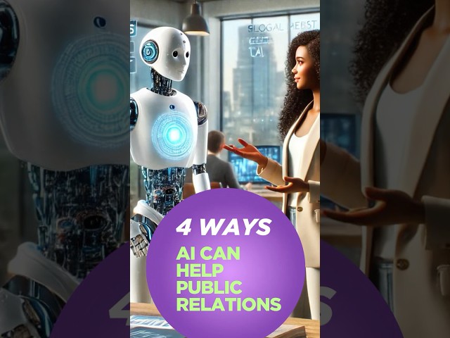 4 Ways AI Can Elevate PR in 2024 🚀 | Quick Tips for PR Pros #pr  #mediarelations #aiforbusiness