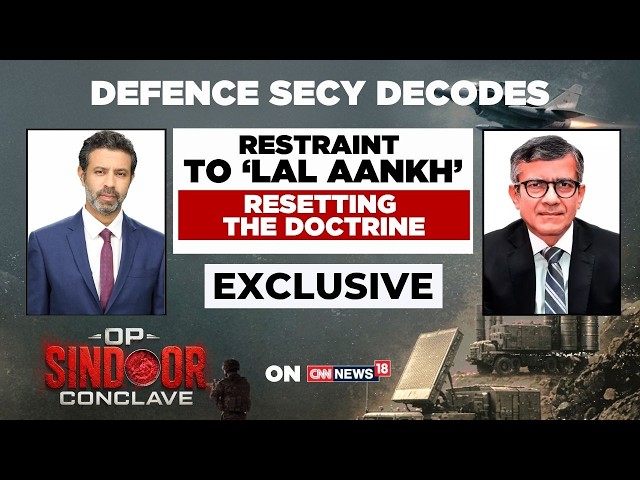 EXCLUSIVE | One Year Since India Launched Operation Sindoor | Defence Secretary Rajesh Kumar Singh