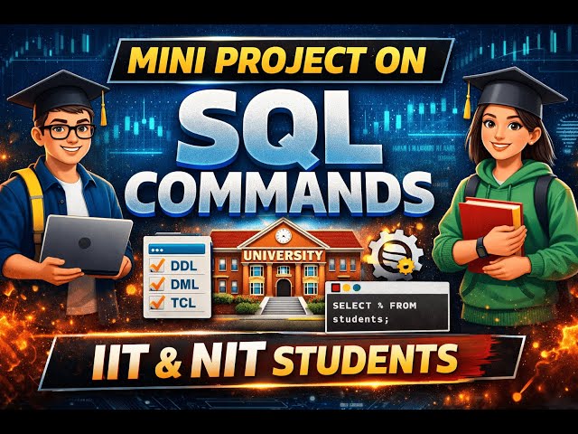 SQL Mini Project for Students | University Database Case Study