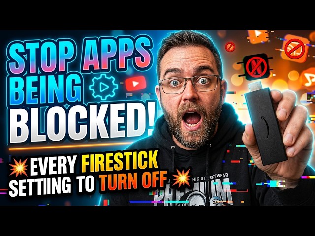 Every FIRESTICK SETTING - You must TURN OFF NOW! (STOP APPS BEING REMOVED)