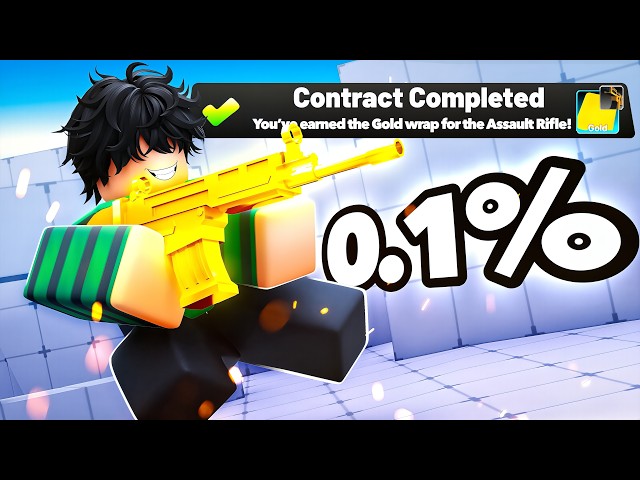 DESBLOQUEÉ LA PIEL DORADA DE AR ​​PERO... (Roblox Rivals)