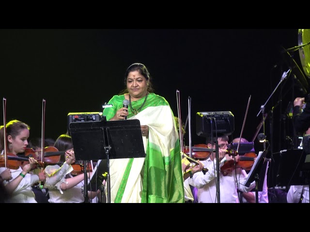Ilaiyaraja Live In Concert, Toronto 2018 - Ninnukori Varanam By K. S. Chithra [4K]
