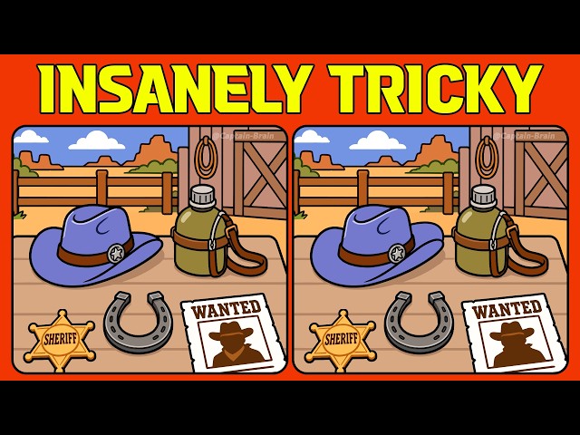 These Insanely Tricky Spot the Difference Puzzles Will Give Your Brain a Workout! (HARD MODE)