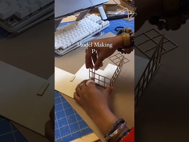 Architectural model making by arch.malone : IG #archisource #architecture #architecturestudent #make
