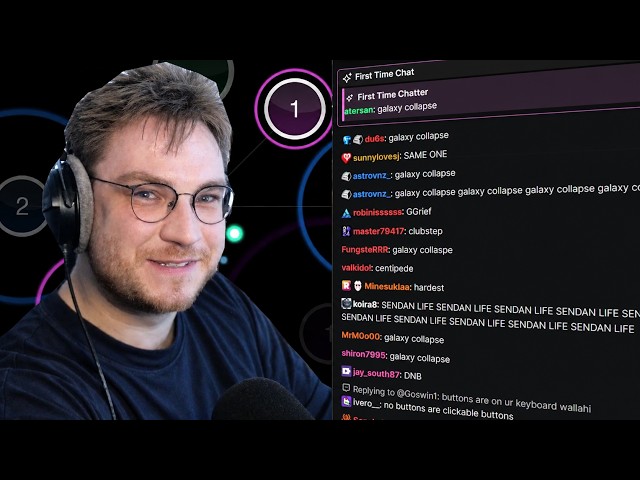 ohnePixel's Chat wanted me to play GALAXY COLLAPSE... But I Played it with DOUBLE TIME...