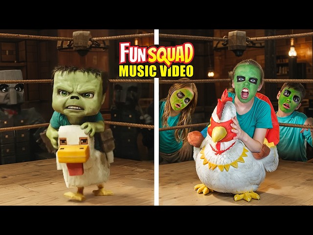 Chicken Jockey! (Official Music Video by The Fun Squad) | Fun Squad